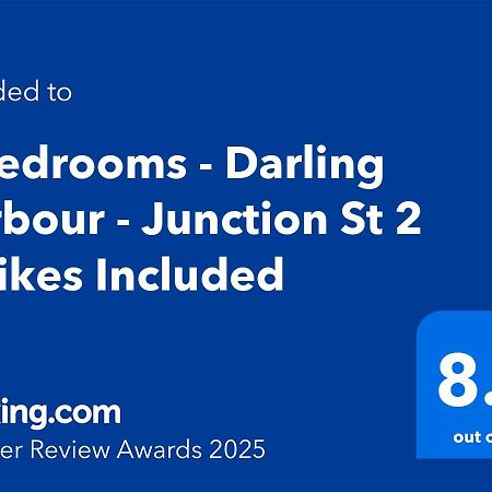 3 Bedrooms - Darling Harbour - Junction St Sídney Exterior foto