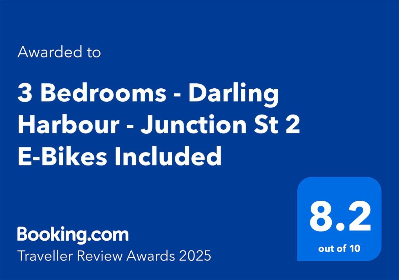 3 Bedrooms - Darling Harbour - Junction St Sídney Exterior foto